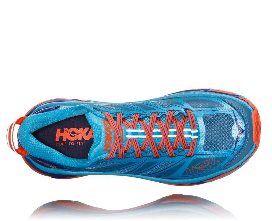 Hoka One One Mafate Speed 2 Trailskor Dam - Blå - CNYRG-6239